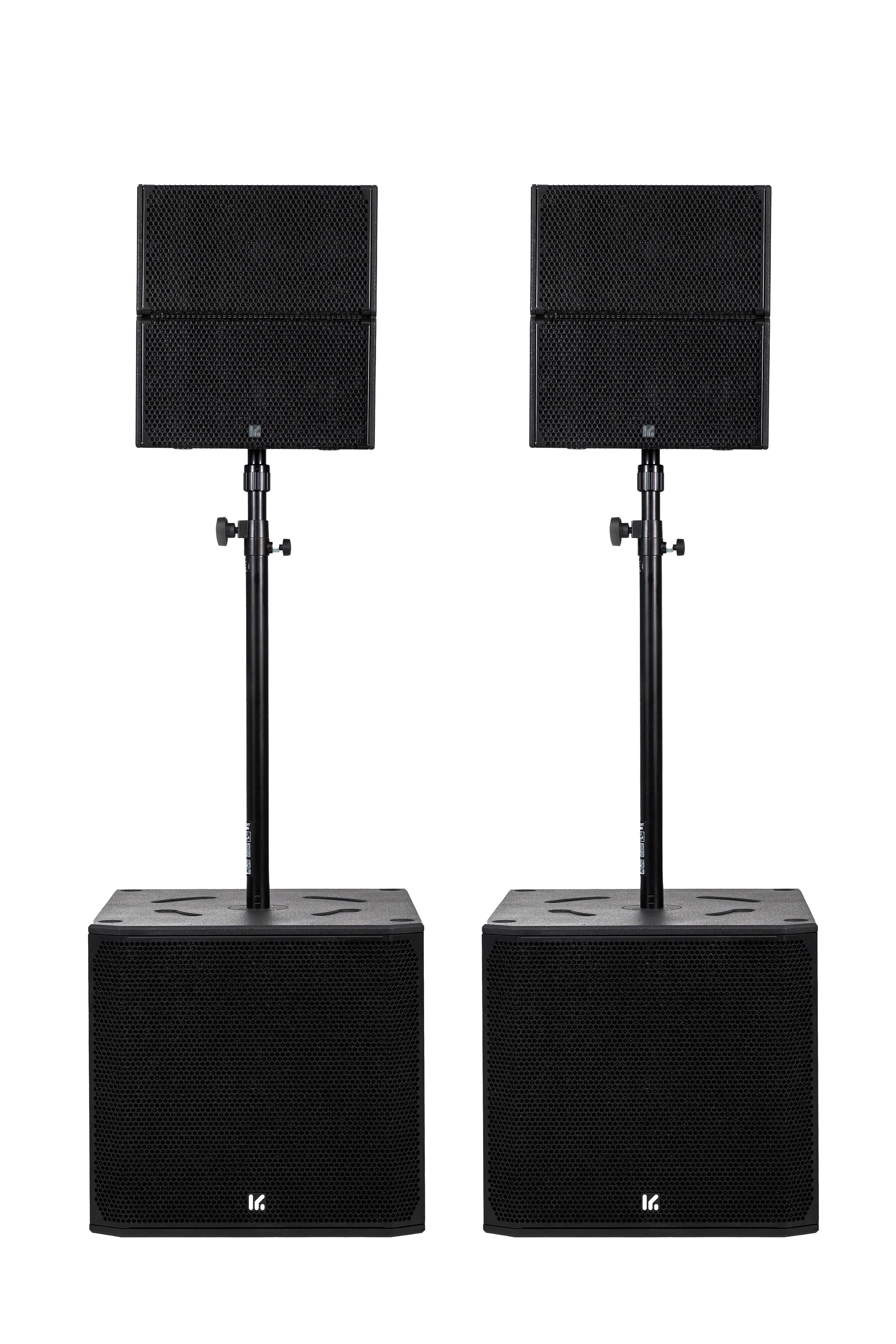 Sistema D-AR2 en configuración ground stack