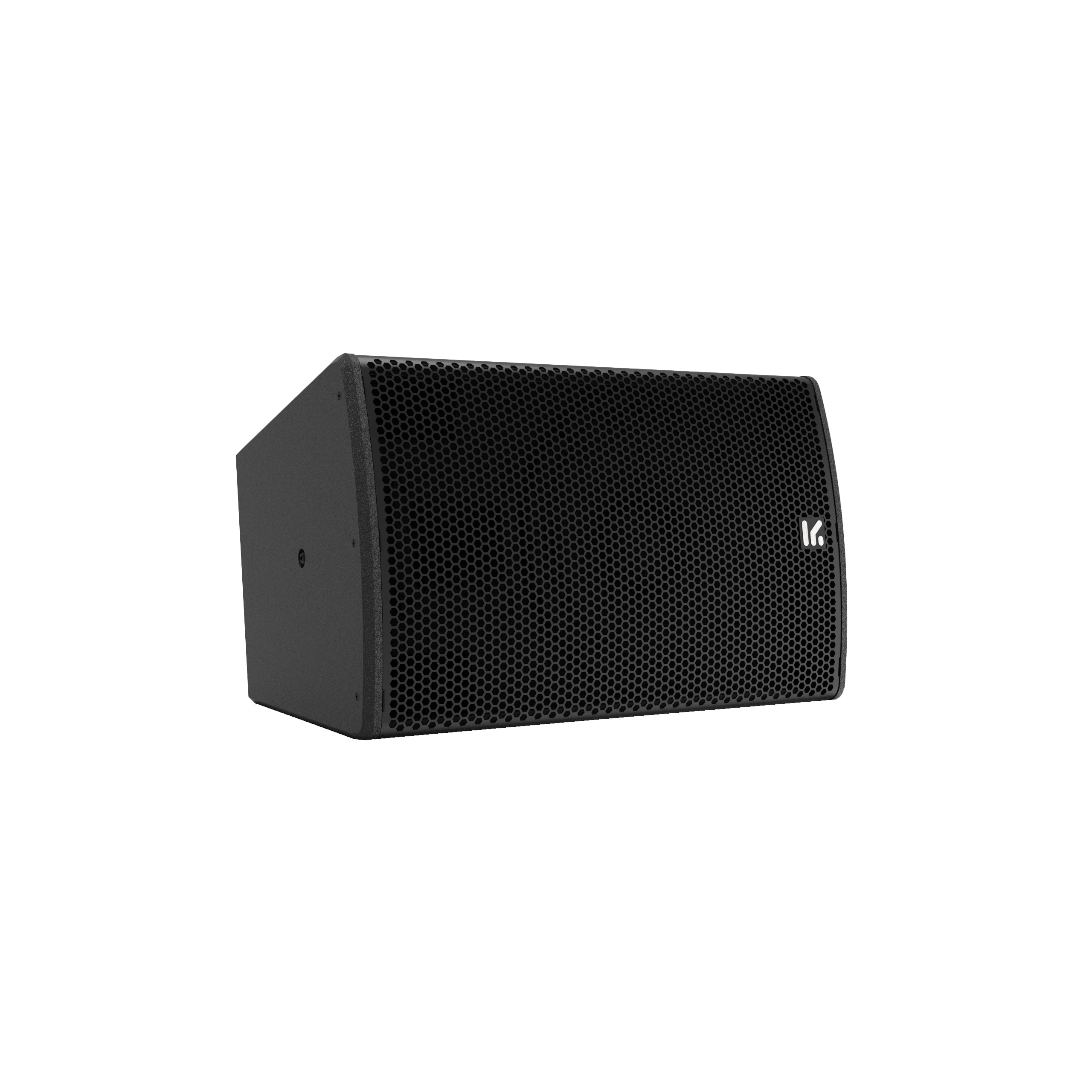 Altavoz Park Audio QX12 en posición horizontal, vista frontal