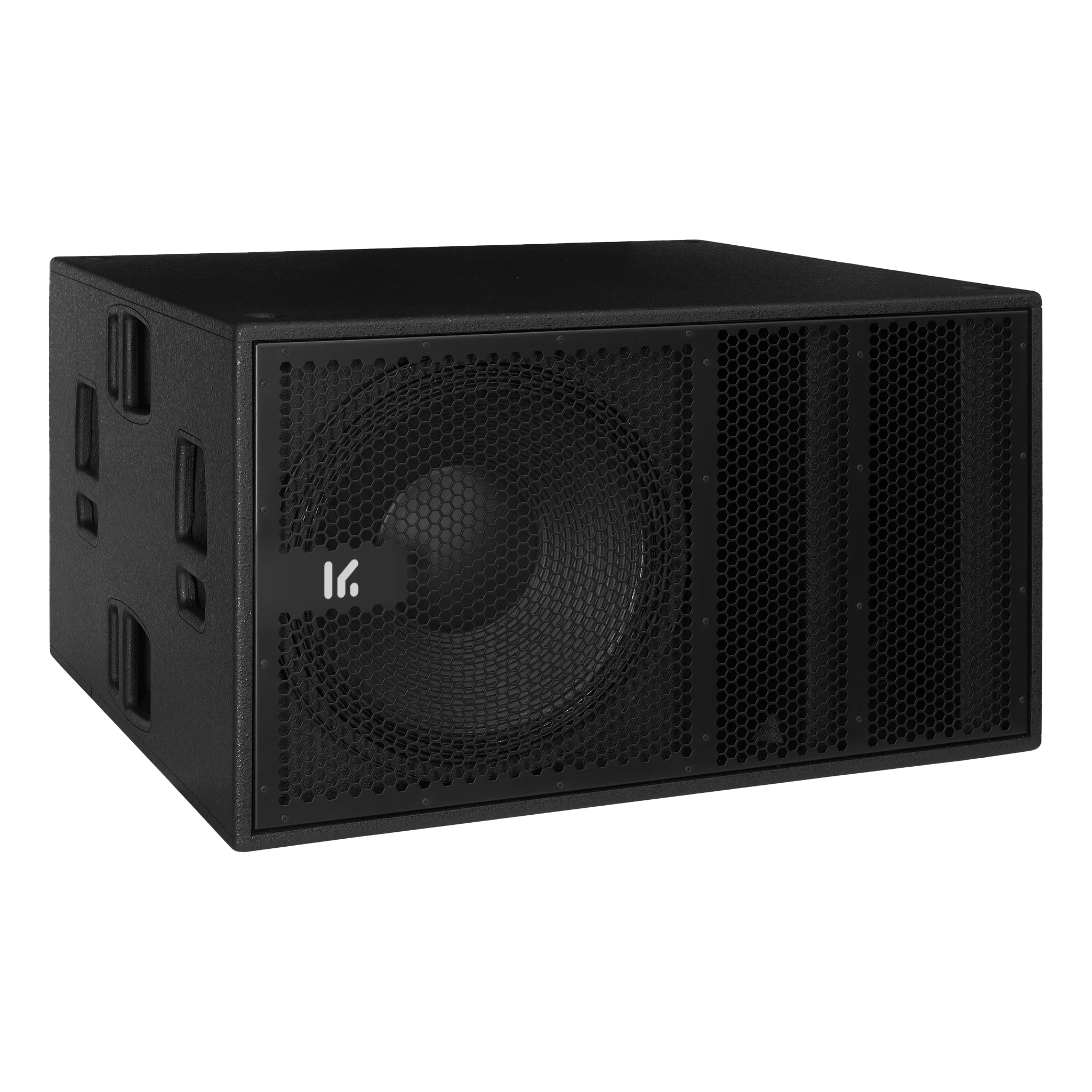 Subgrave touring Park Audio SW128 MKIII en vista frontal de tres cuartos